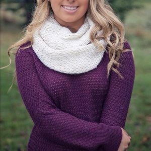 Maroon/Purple American Eagle Sweater